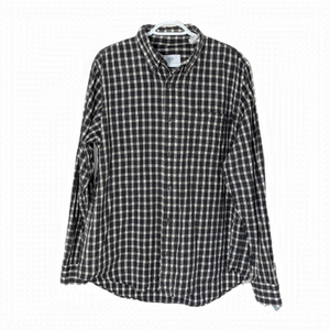 JACK SPADE bleecker street checkered button down shirt XL @M2